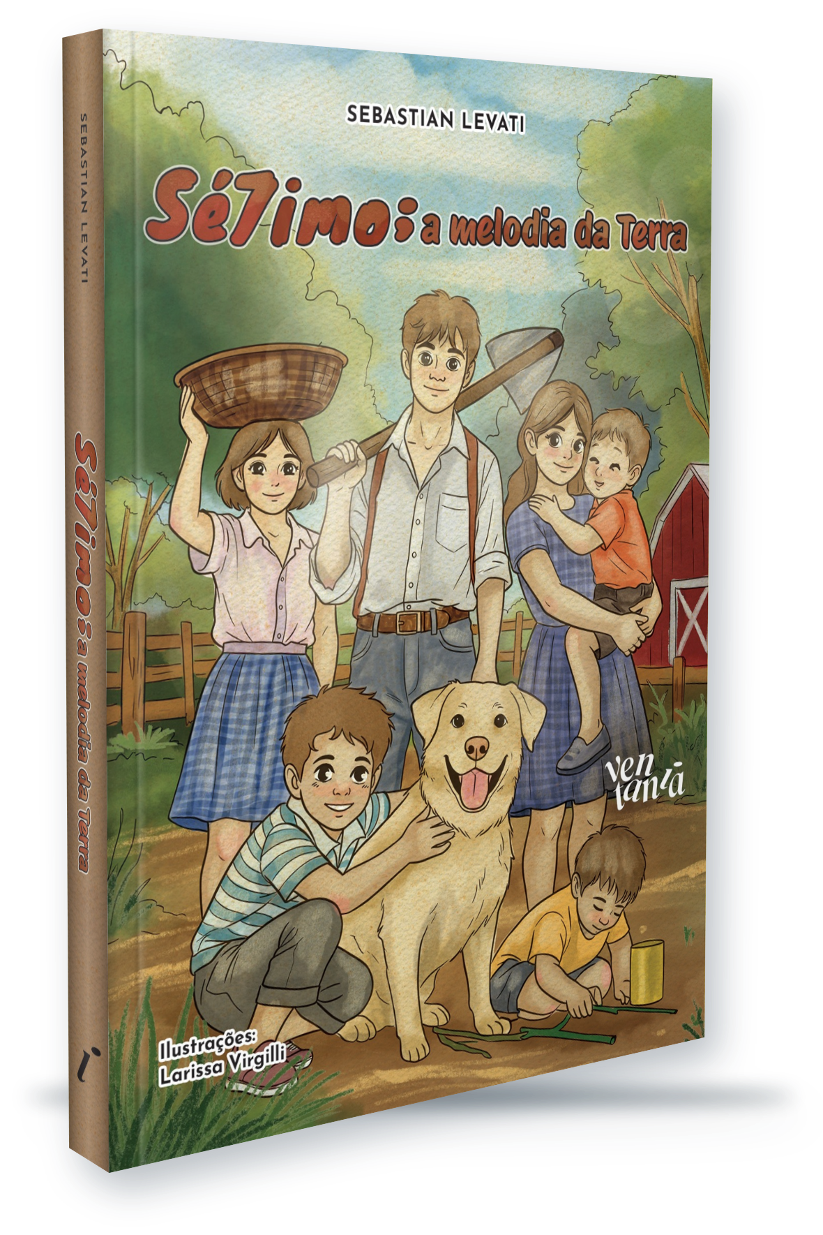 Livro Sé7imo: a melodia da Terra, de Sebastian Levati